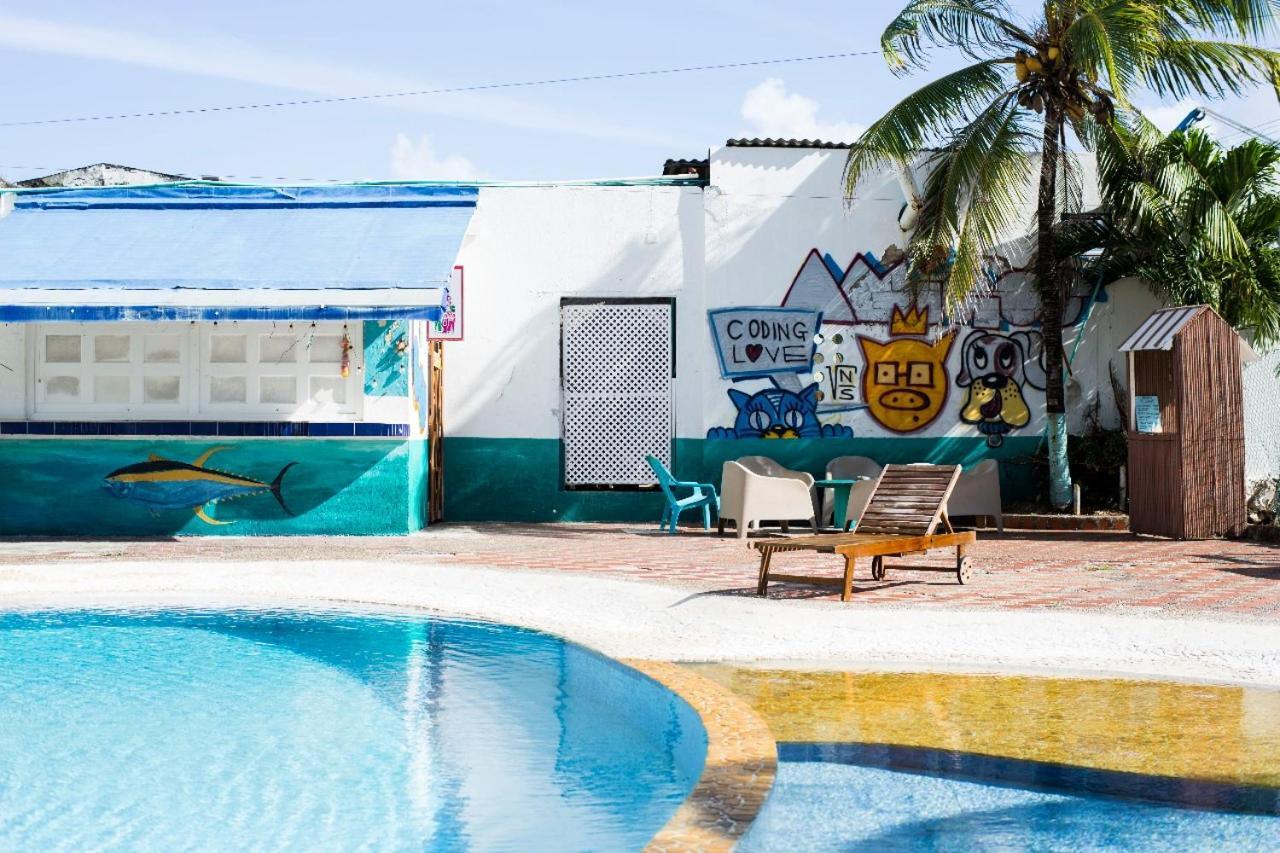 Bohemian Paradise Hostel San Andrés 外观 照片